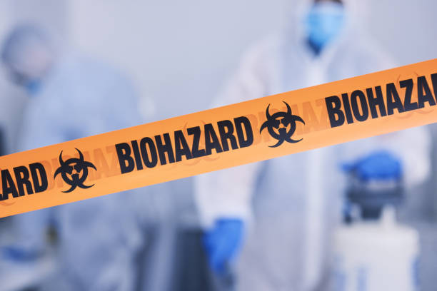 Professional Blood Cleanup technician working in Indiantown, FL